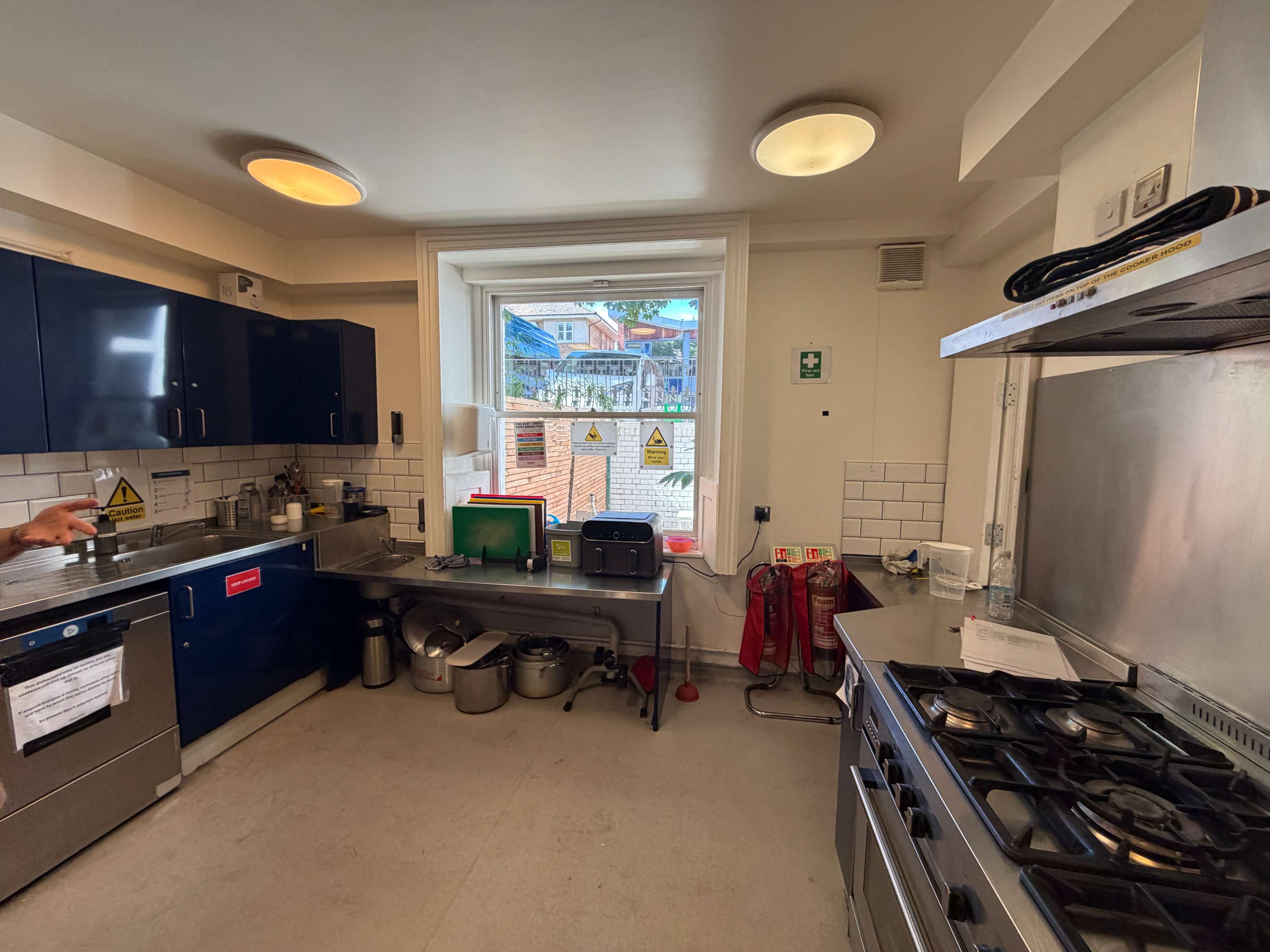 Kitchen area in the Meeting Room at Centre 404, London N7