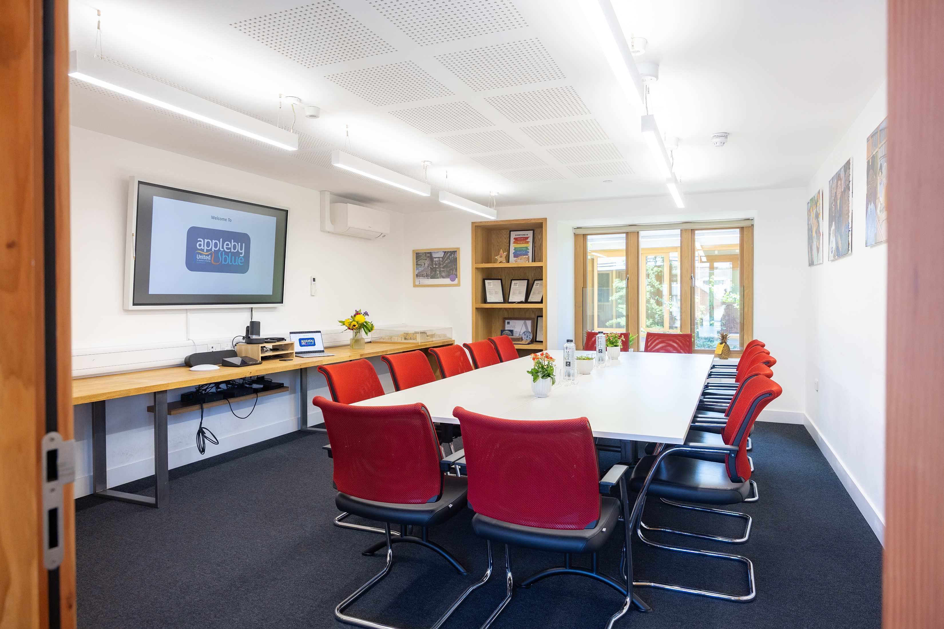 Skills Room at Appleby Blue for Bermondsey workshop meetings