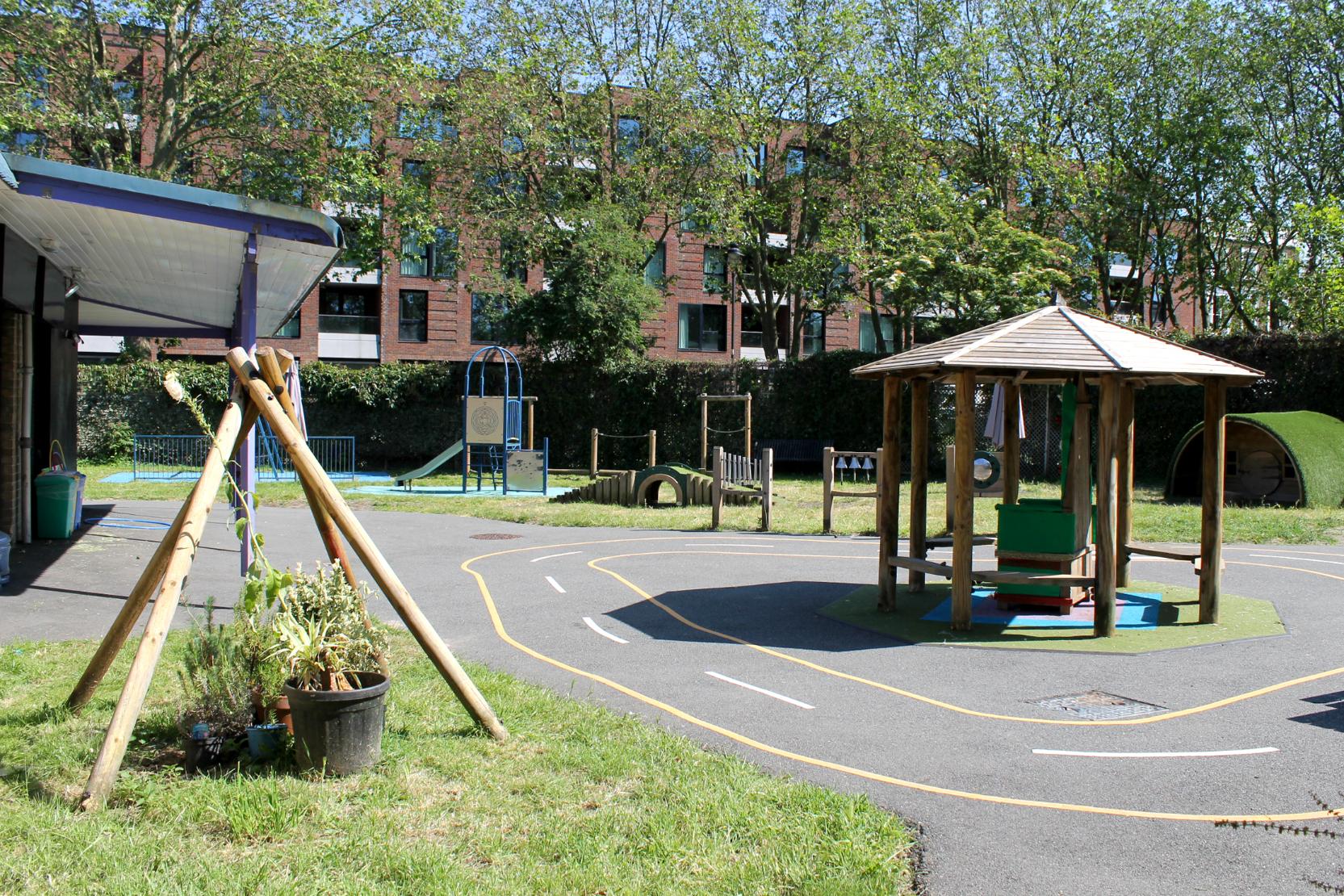 Castlehaven’s outdoor children play area and family garden available to book now via Conveenie in Camden